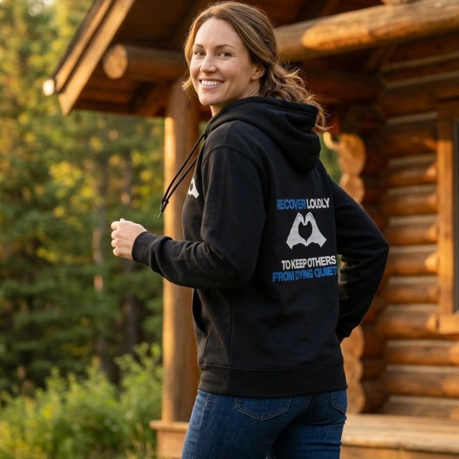 Recover Loudly Hoodie